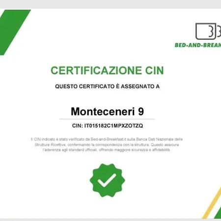 Monteceneri 9 Bed & Breakfast
